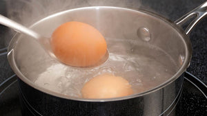 How to determine when an egg Is cooked