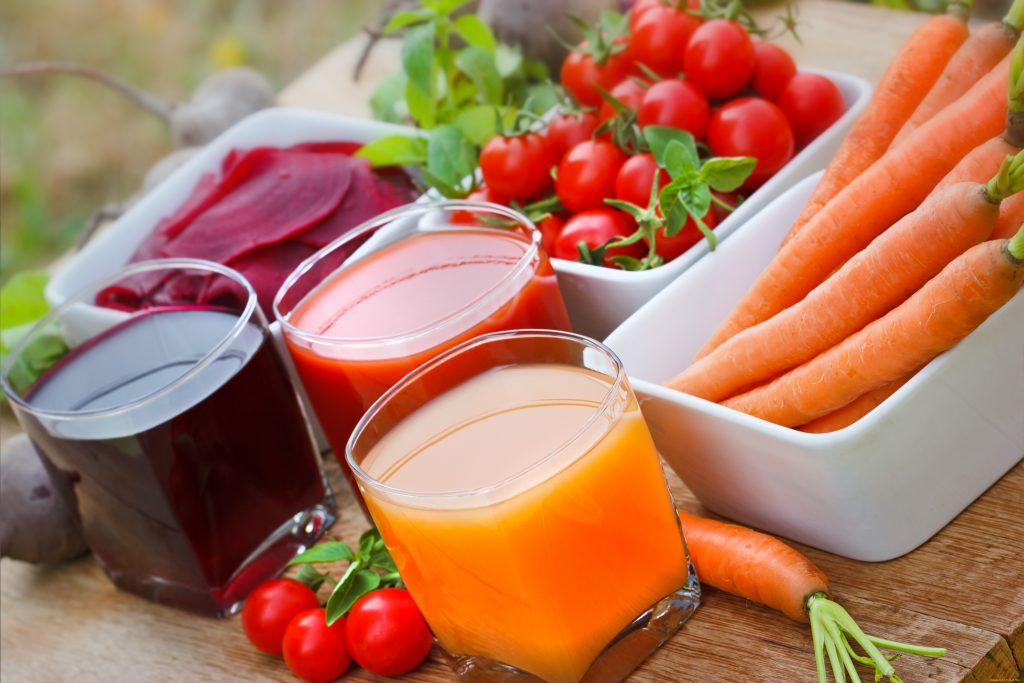 Why drink vegetable and fruit juices?